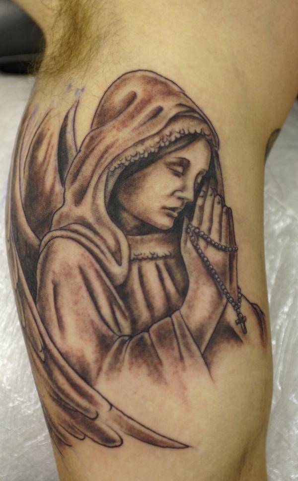 60 Holy Angel Tattoo Designs