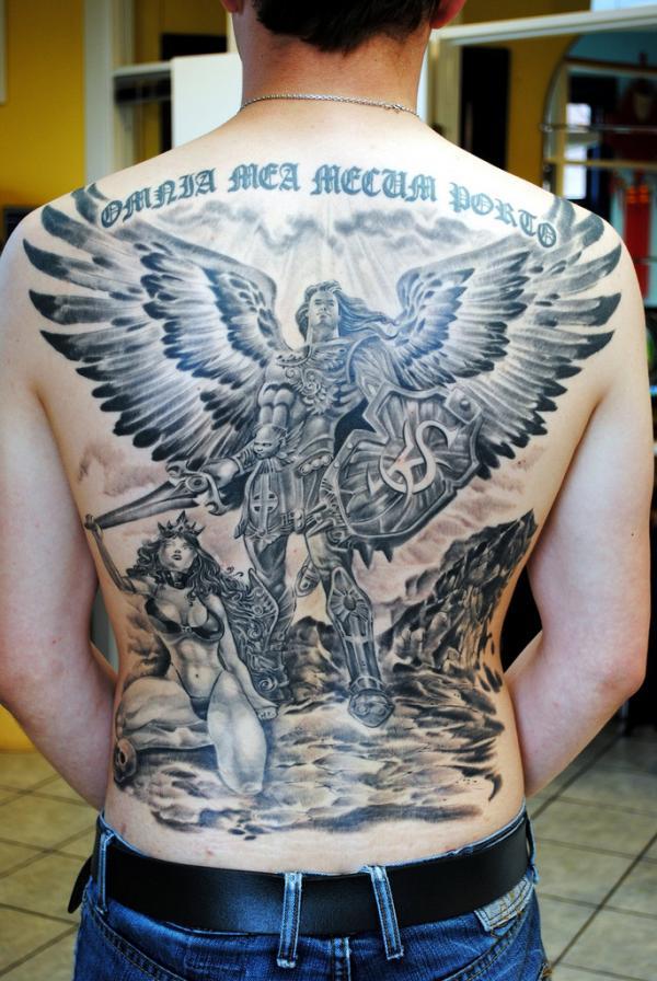 60 Holy Angel Tattoo Designs