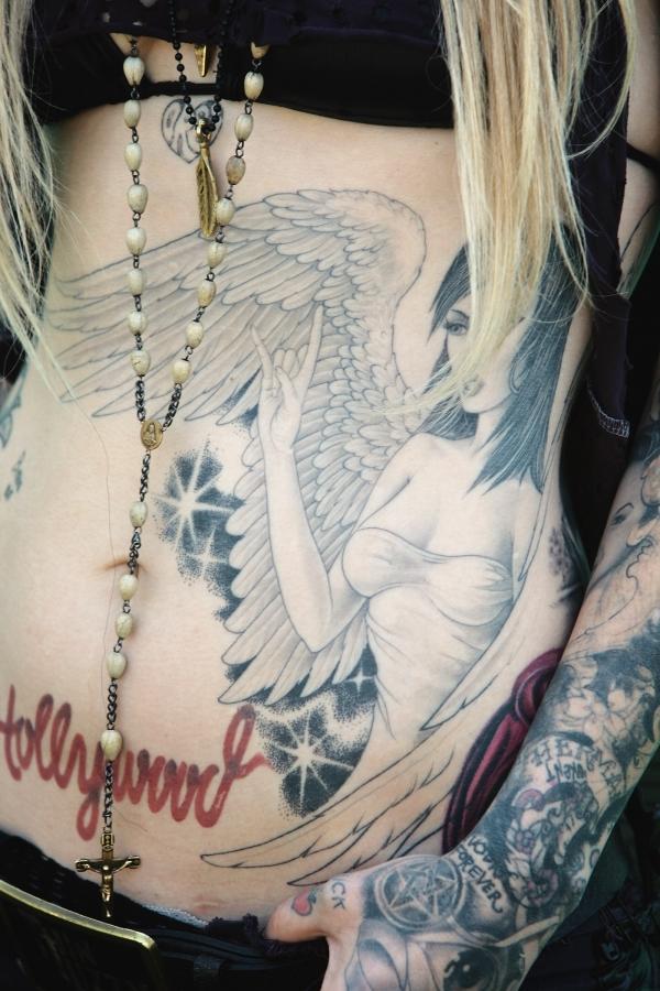 60 Holy Angel Tattoo Designs