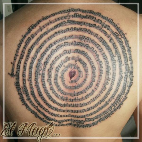 60 Awesome Music Tattoo Designs