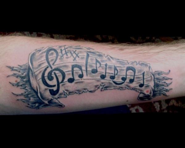 60 Awesome Music Tattoo Designs