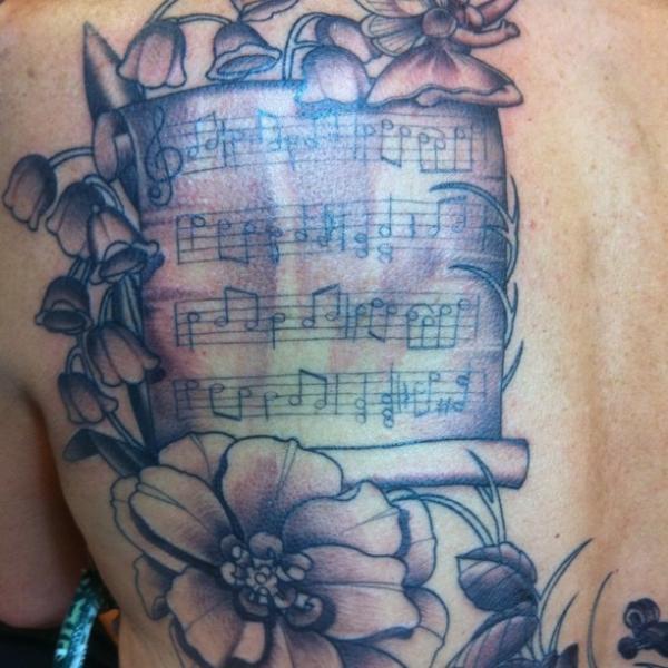 60 Awesome Music Tattoo Designs