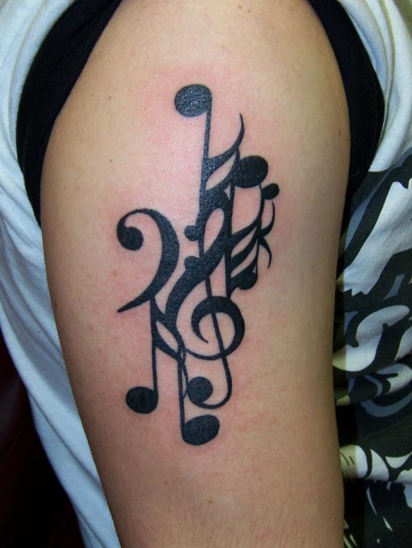 60 Awesome Music Tattoo Designs