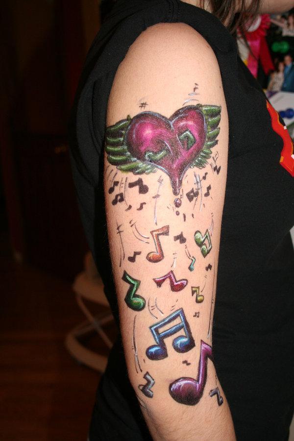 60 Awesome Music Tattoo Designs
