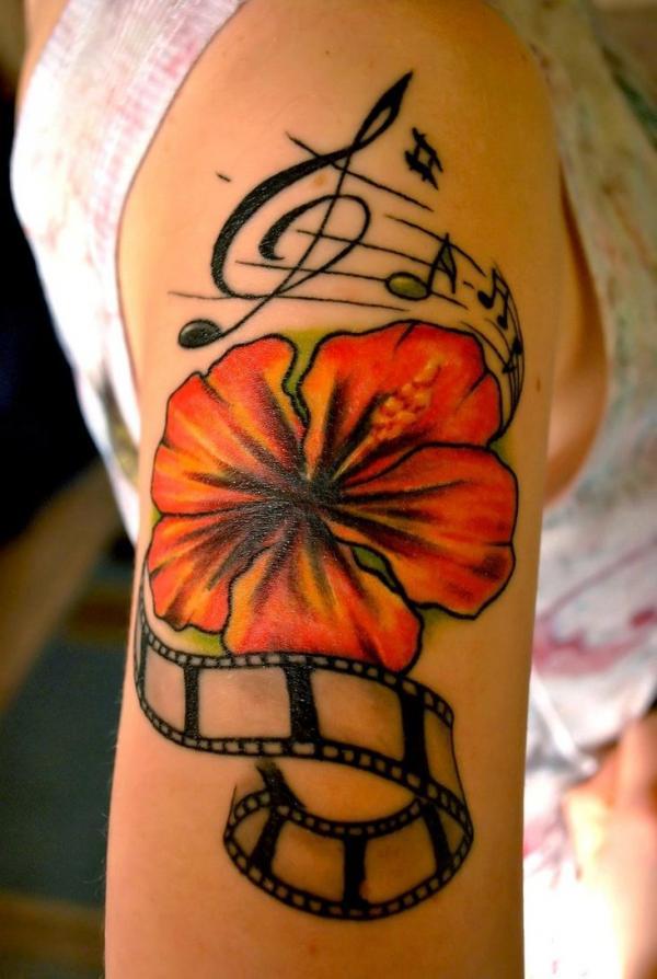 60 Awesome Music Tattoo Designs