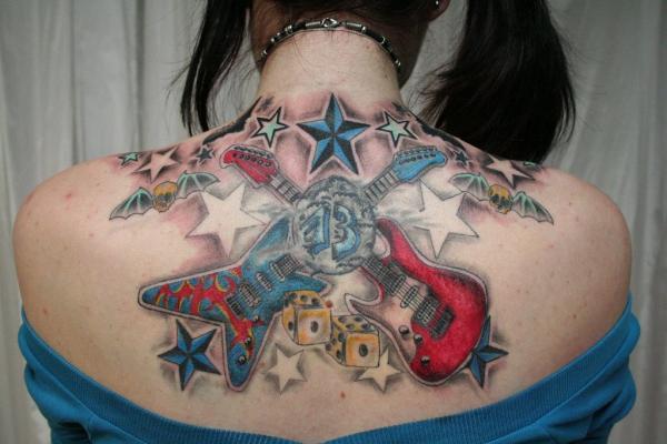 60 Awesome Music Tattoo Designs