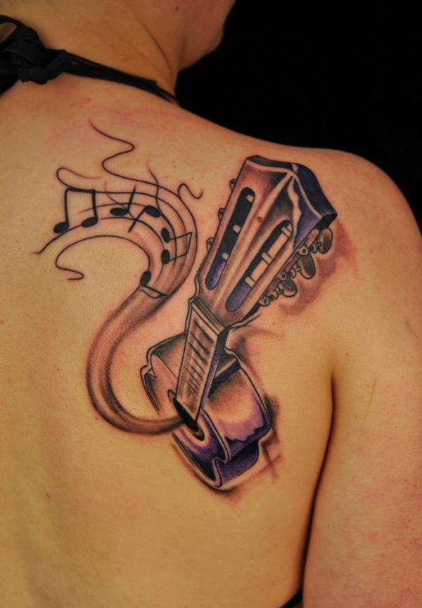 60 Awesome Music Tattoo Designs