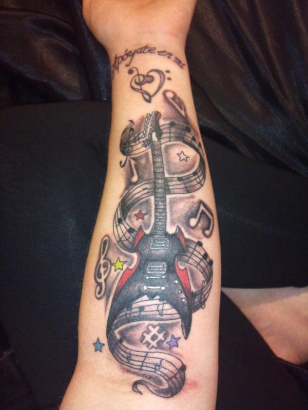 60 Awesome Music Tattoo Designs