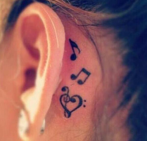 60 Awesome Music Tattoo Designs