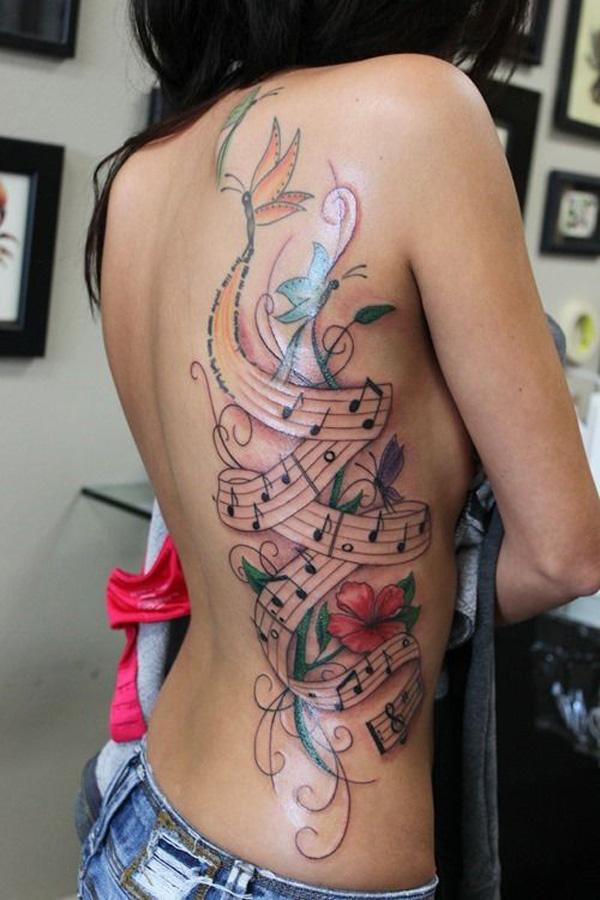 60 Awesome Music Tattoo Designs