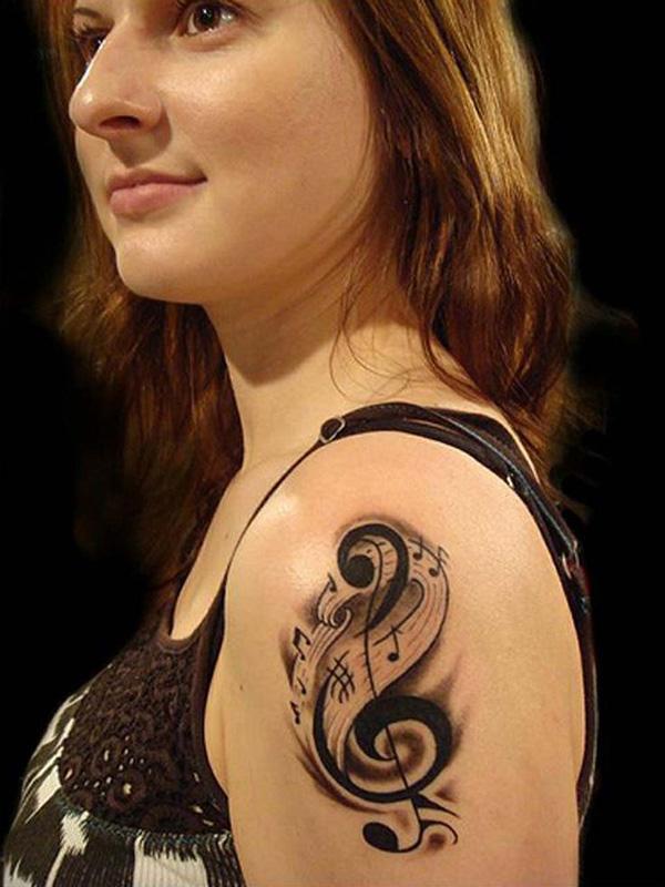 60 Awesome Music Tattoo Designs