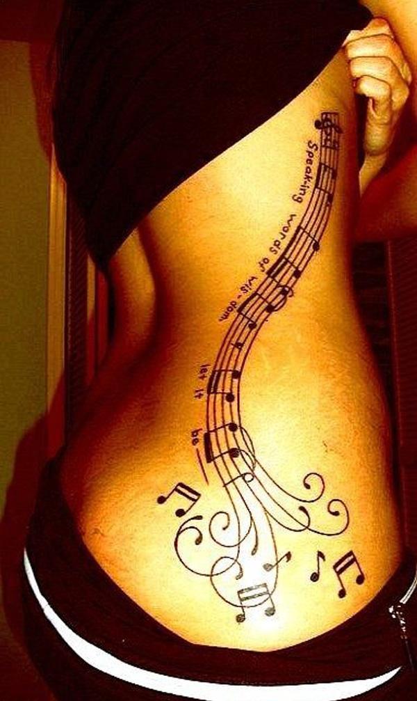 60 Awesome Music Tattoo Designs