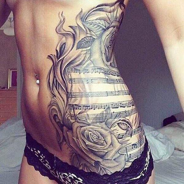 60 Awesome Music Tattoo Designs