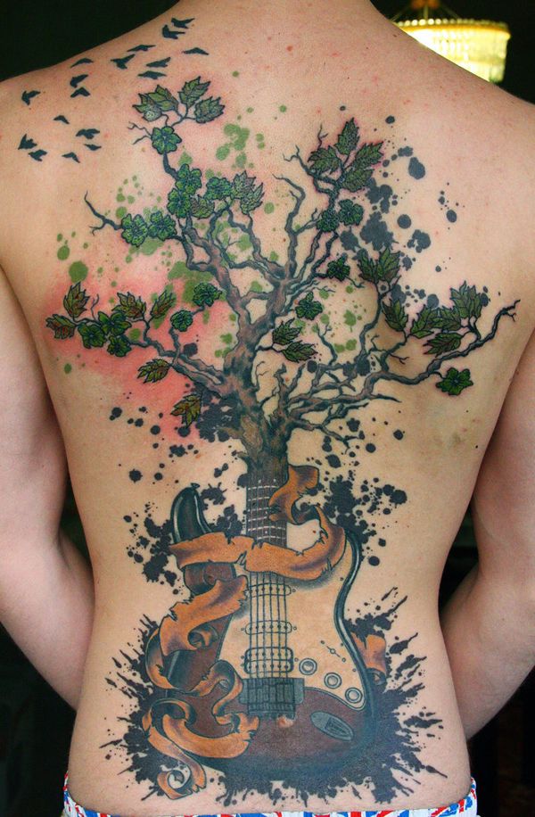 60 Awesome Music Tattoo Designs