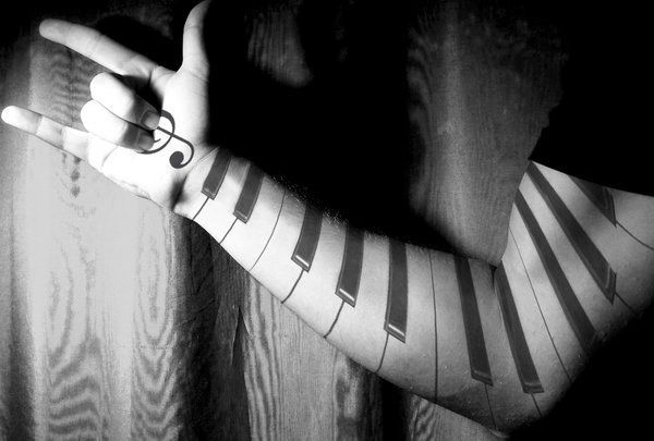 60 Awesome Music Tattoo Designs