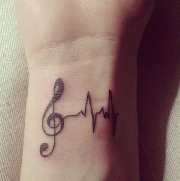 60 Awesome Music Tattoo Designs