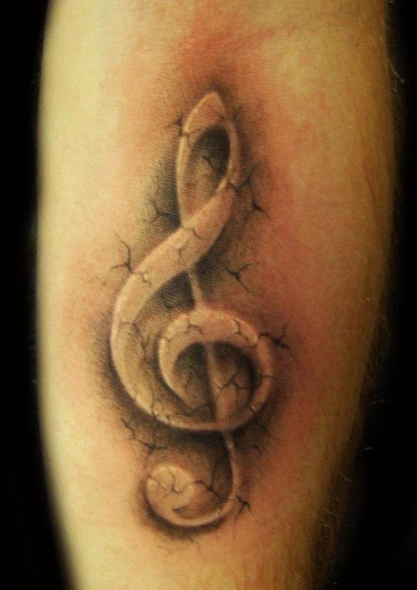 60 Awesome Music Tattoo Designs