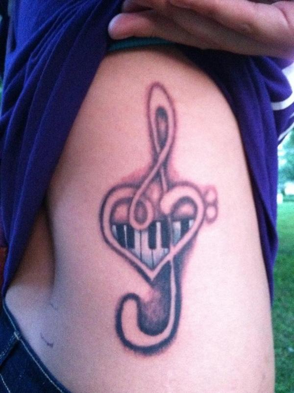 60 Awesome Music Tattoo Designs