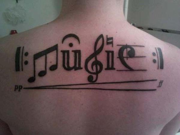 60 Awesome Music Tattoo Designs