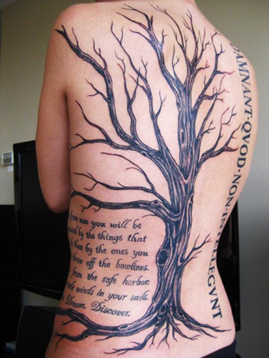 Tree Tattoos: Nature-Inspired Body Art