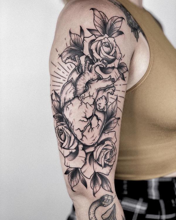 100 Awesome Heart Tattoo Designs with Meanings