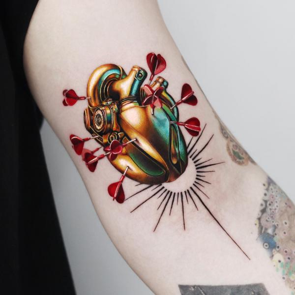 100 Awesome Heart Tattoo Designs with Meanings