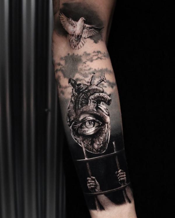 100 Awesome Heart Tattoo Designs with Meanings