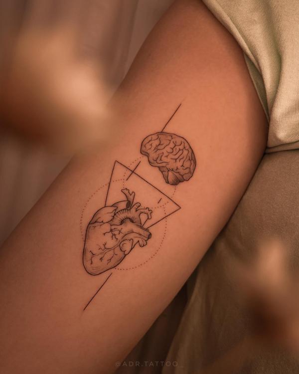 100 Awesome Heart Tattoo Designs with Meanings