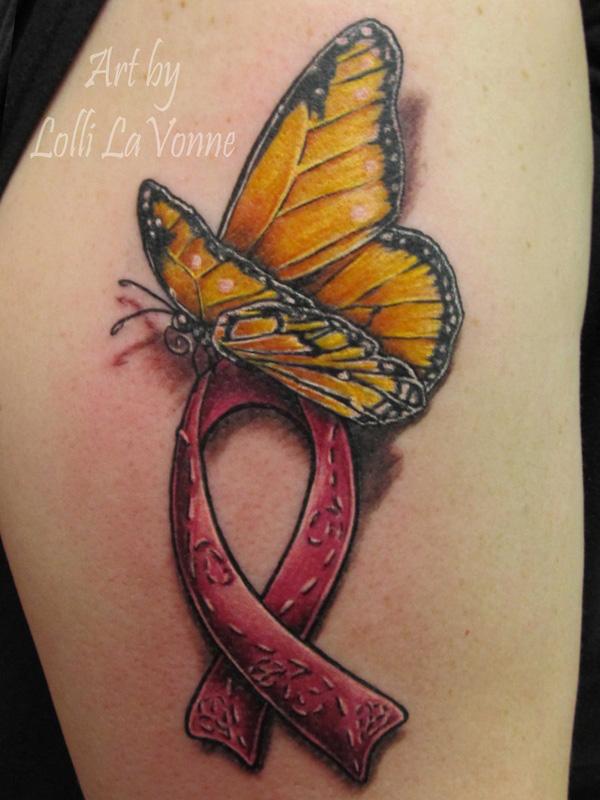 30 Cute Ribbon Tattoos for Women
