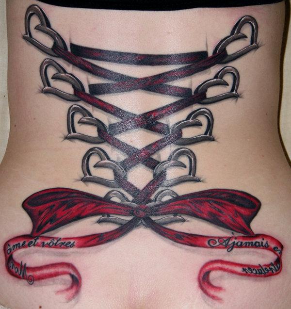 30 Cute Ribbon Tattoos for Women