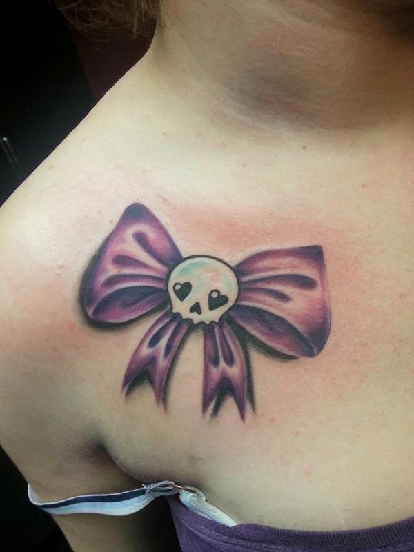 30 Cute Ribbon Tattoos for Women
