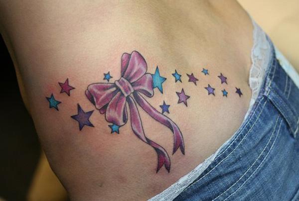 30 Cute Ribbon Tattoos for Women