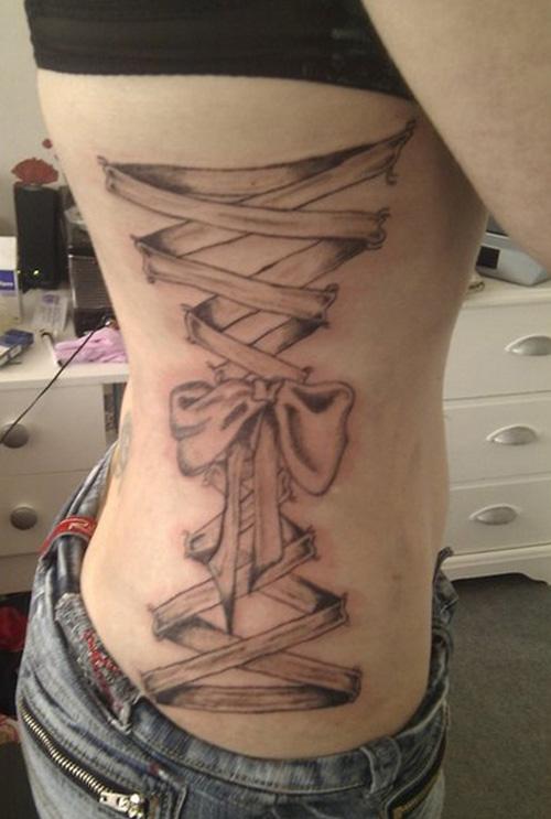 30 Cute Ribbon Tattoos for Women