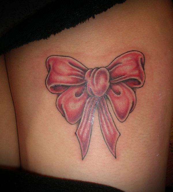30 Cute Ribbon Tattoos for Women