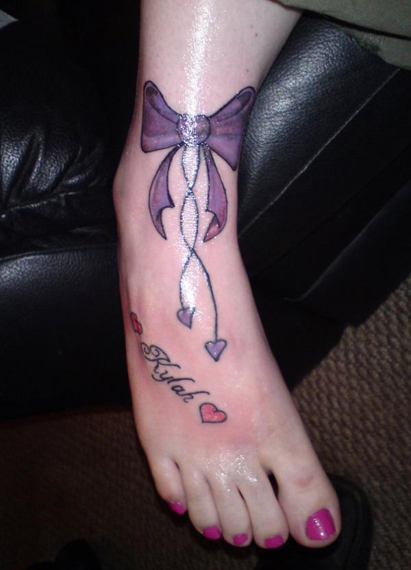 30 Cute Ribbon Tattoos for Women