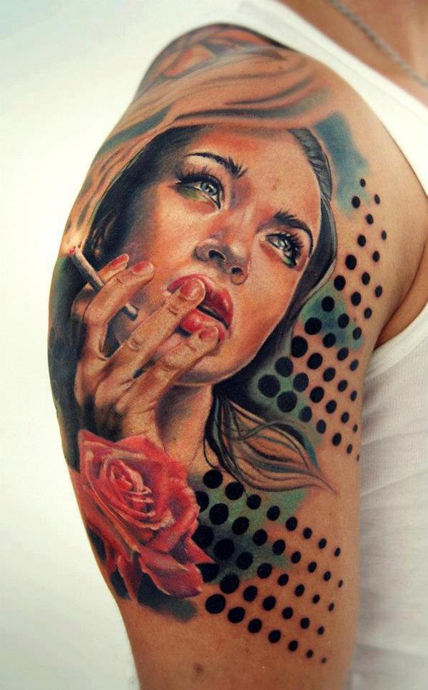 45 Awesome Portrait Tattoo Designs