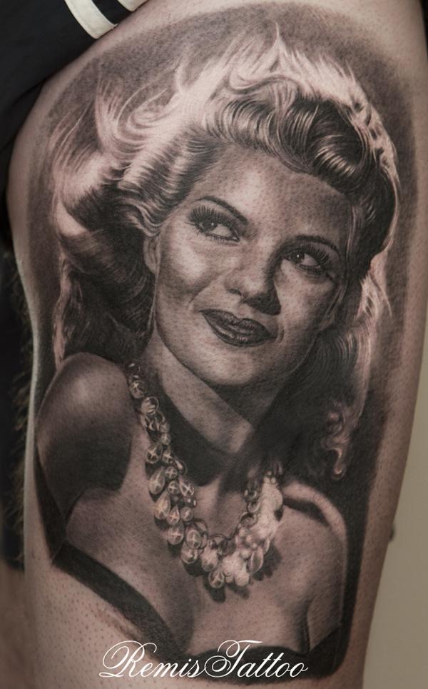 45 Awesome Portrait Tattoo Designs