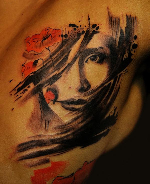 45 Awesome Portrait Tattoo Designs