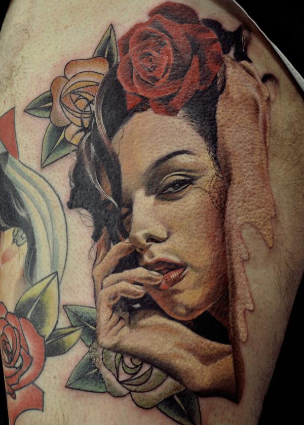 45 Awesome Portrait Tattoo Designs