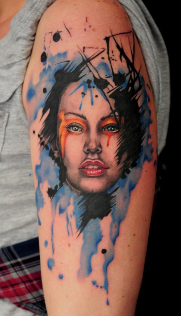 45 Awesome Portrait Tattoo Designs