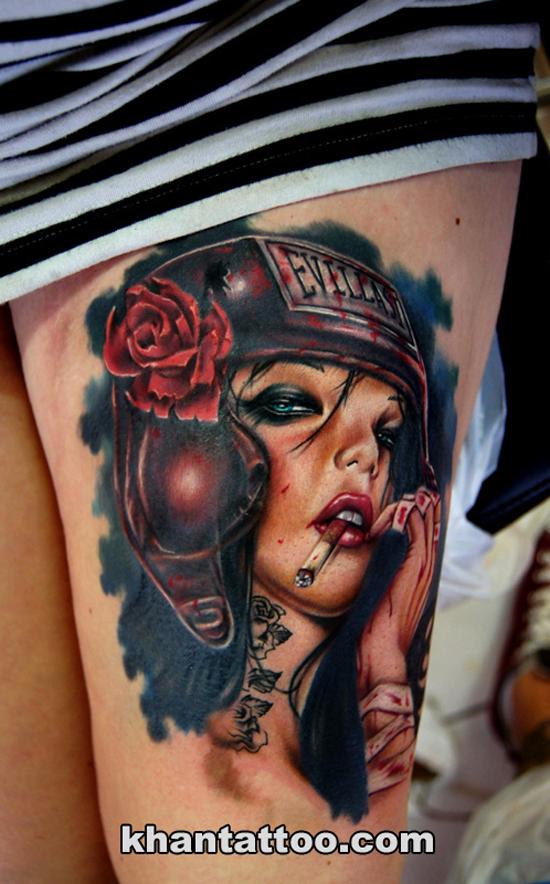 45 Awesome Portrait Tattoo Designs