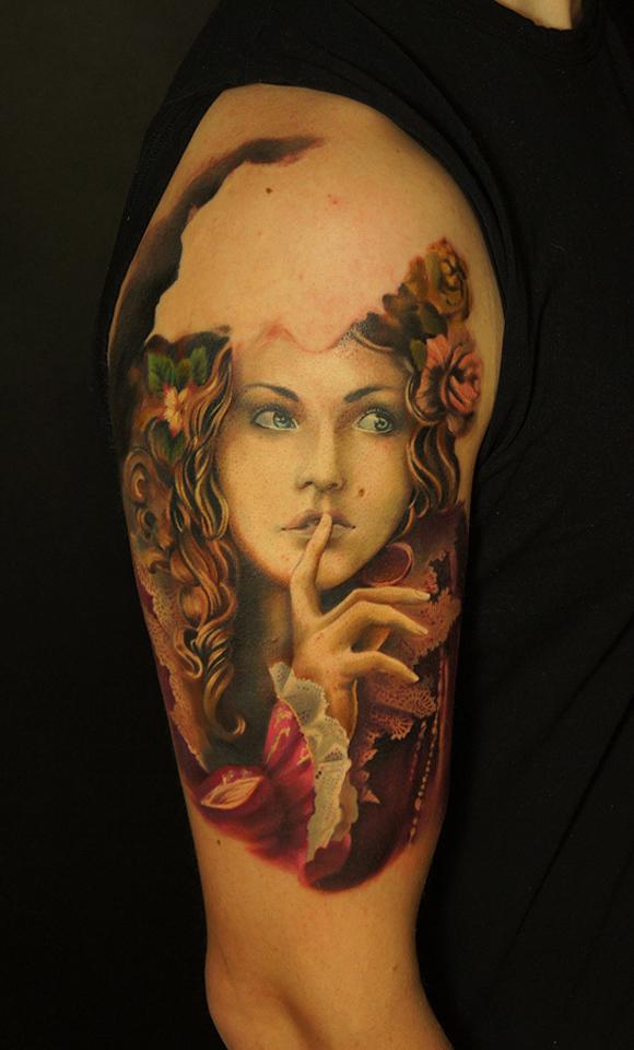 45 Awesome Portrait Tattoo Designs