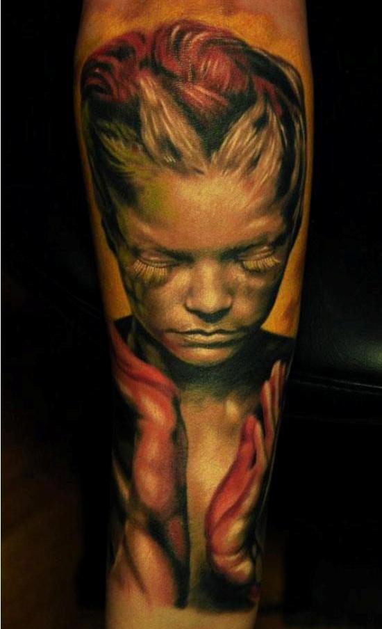 35+ Realistic Tattoos by Den Yakovlev