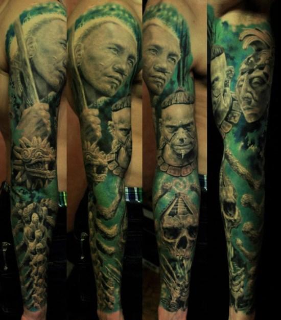 35+ Realistic Tattoos by Den Yakovlev