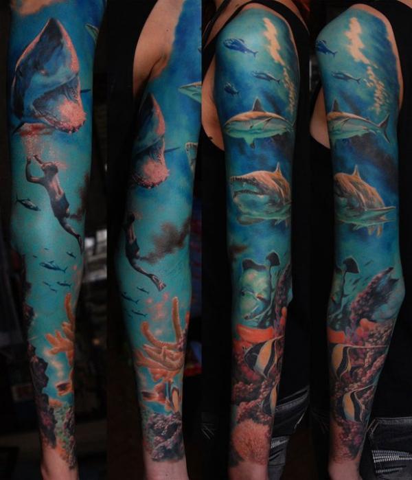 35+ Realistic Tattoos by Den Yakovlev