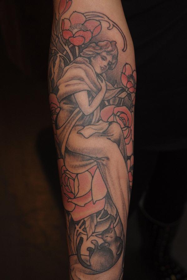 50 Amazing Girl Tattoo Designs