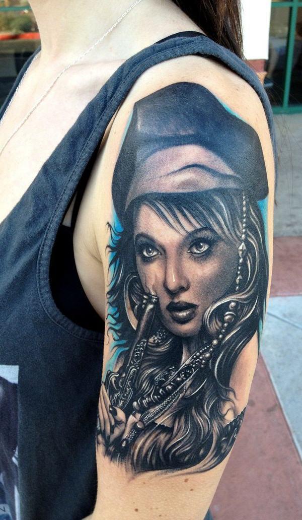 50 Amazing Girl Tattoo Designs