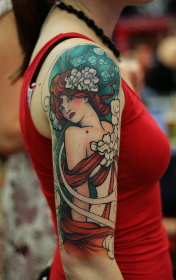 50 Amazing Girl Tattoo Designs