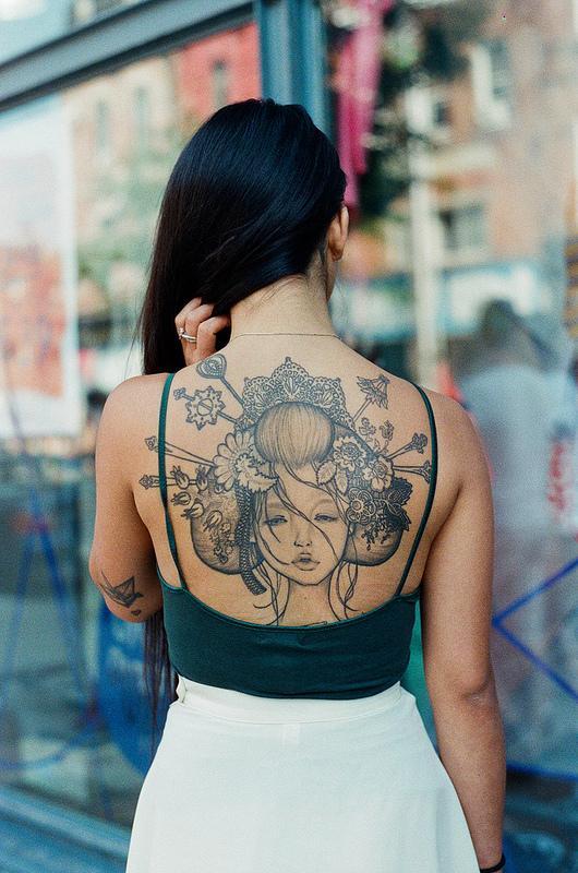 50 Amazing Girl Tattoo Designs