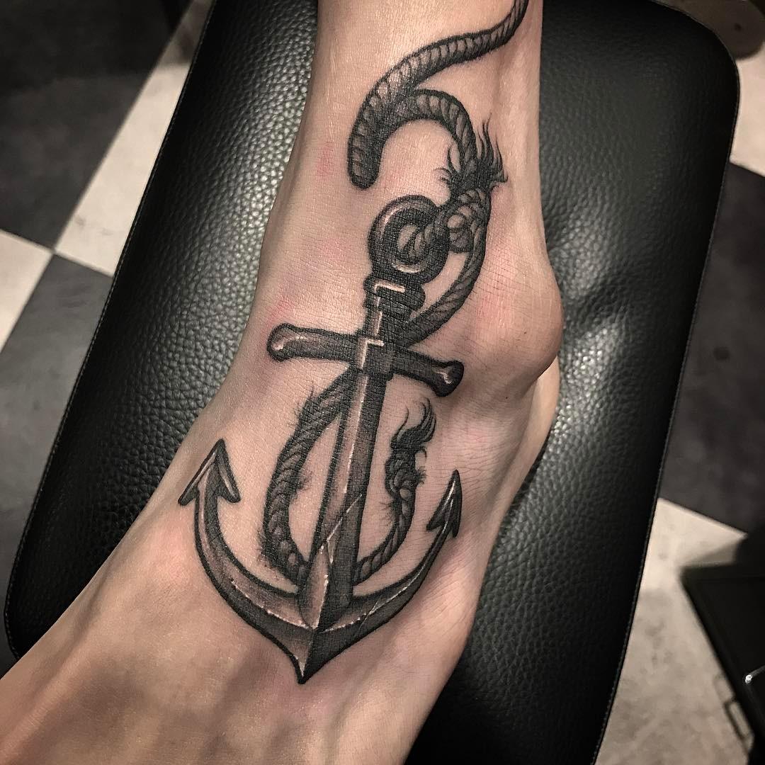 50 Awesome Foot Tattoo Designs